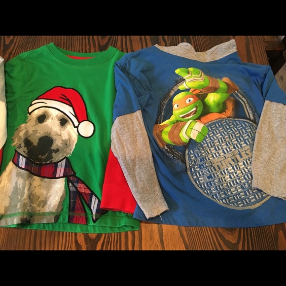 4 boys long sleeve T’s - Picture 2 of 7